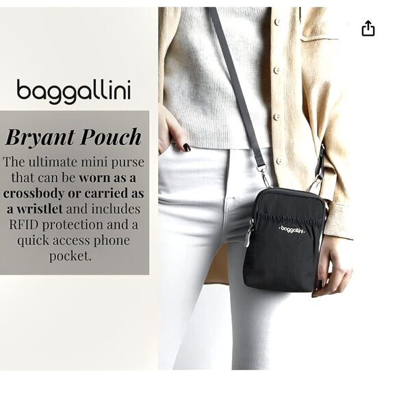 BAGGALLINI Pouch Small Crossbody Phone Bag NWOT 🆕🆕🆕 - Picture 14 of 16